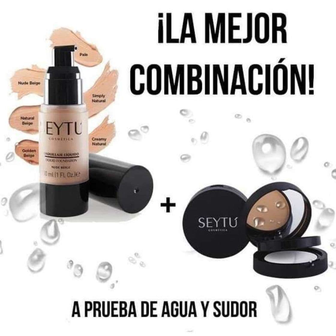 Moda Excelente prueba de base y polvo marca Seytú 😱😍👌