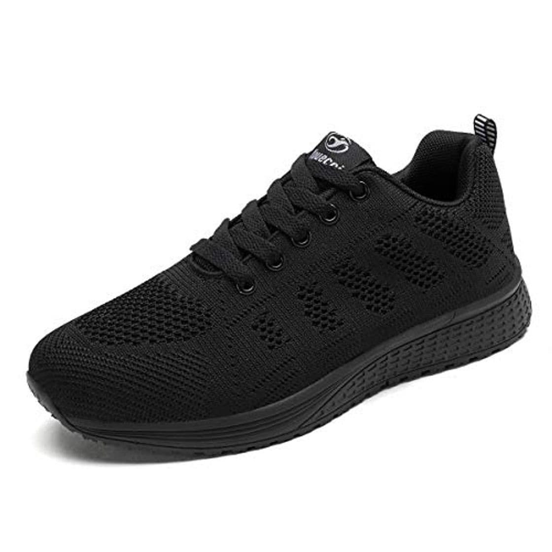 Producto Decai Zapatillas de Deportivos de Running para Mujer Deportivo de Exterior Interior Gimnasia Ligero Sneakers Fitness Atlético Caminar Zapatos Transpirable Negro 38 EU