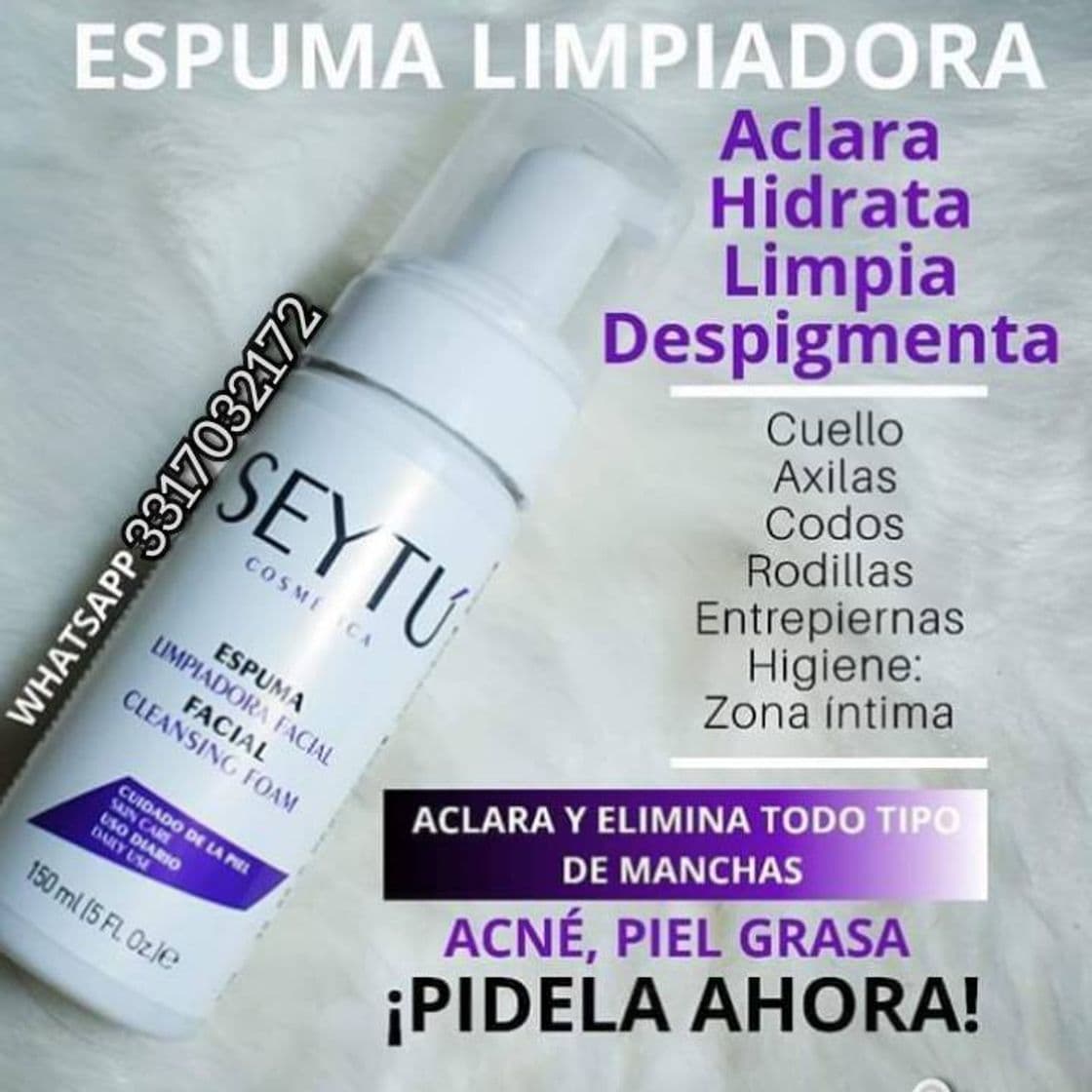 Product Espuma Aclaradora