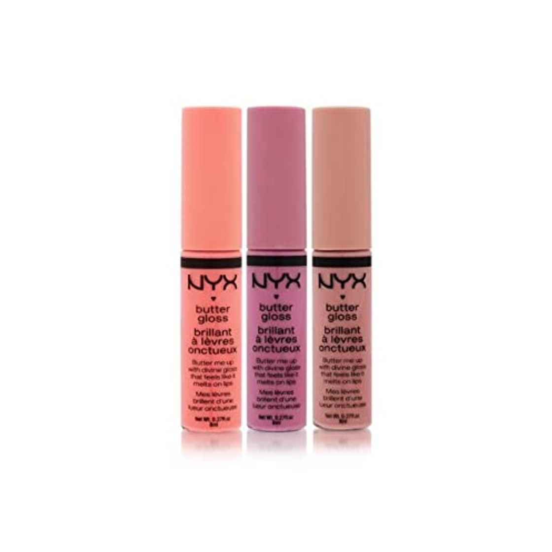 Producto NYX lips gloss set 3