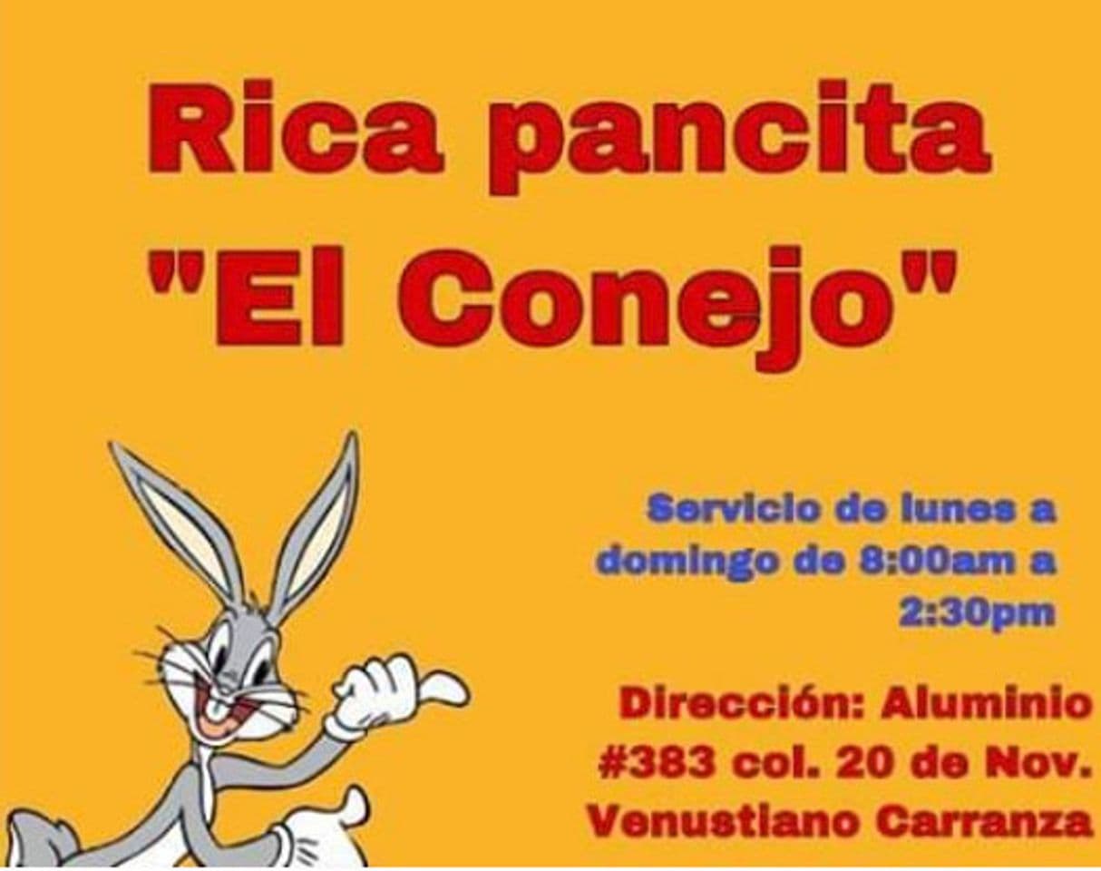 Restaurantes Pancita “El Conejo”