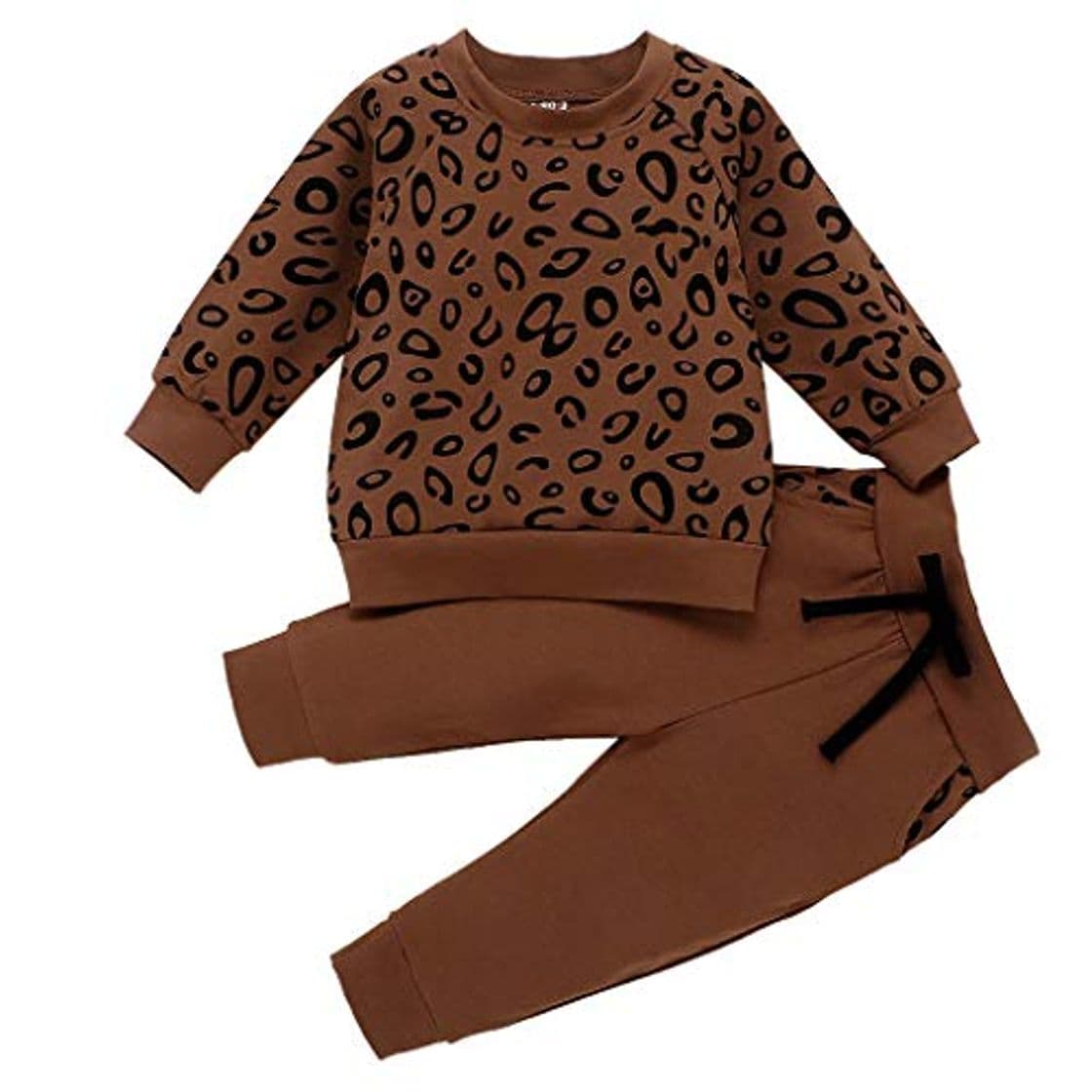 Moda 0-4 Años,SO-buts Recién Nacido Bebés Niñas Niños Camiseta Con Estampado De Leopardo