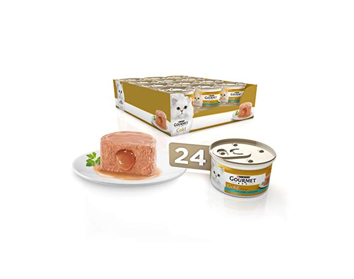 Producto Purina Gourmet Gold Fondant comida para gatos con Atun 24 x 85