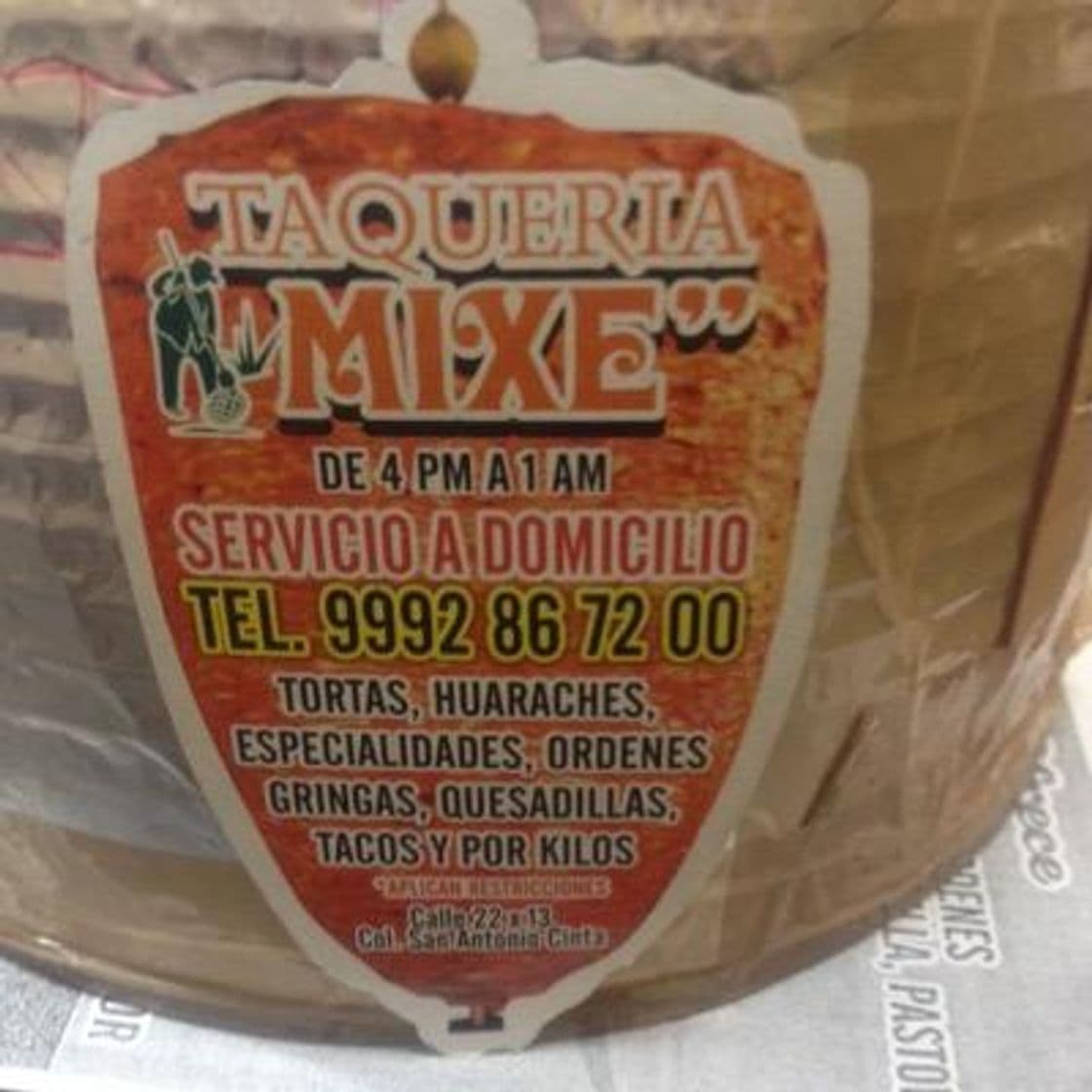 Restaurantes Taquería Mixe