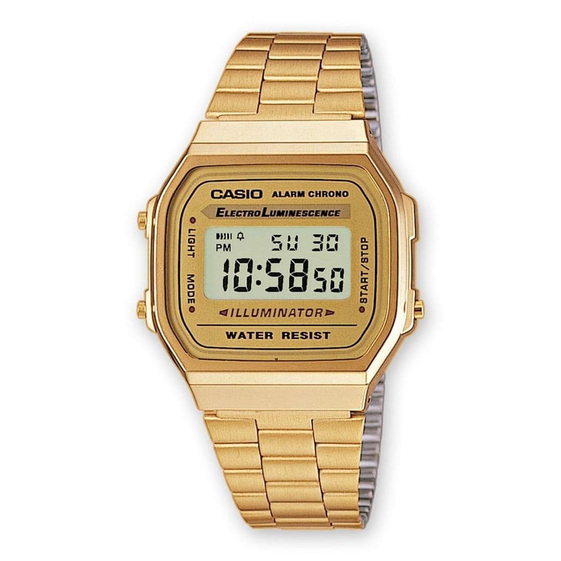 Moda Reloj Casio Unisex A168WG-9EF