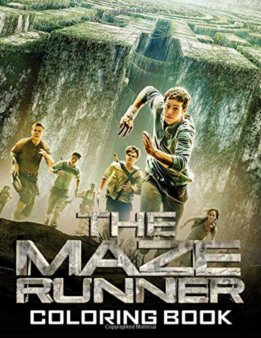 Fashion The Maze Runner Coloring Book