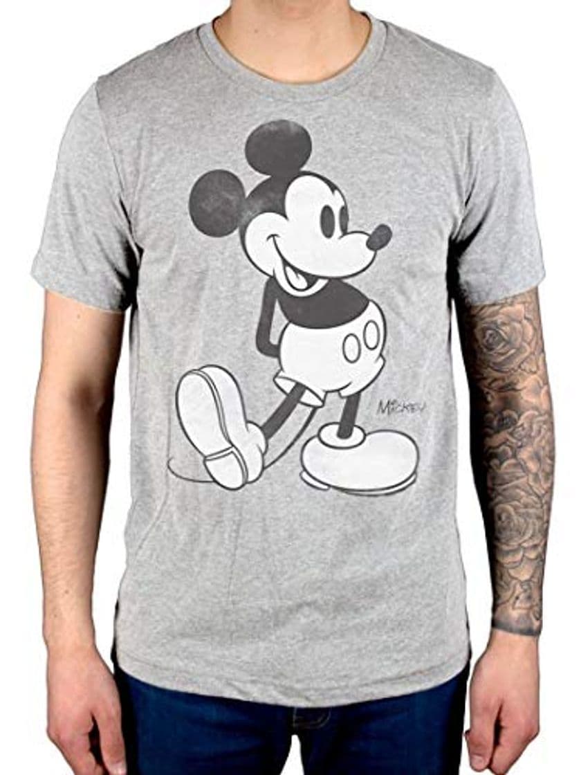 Place AWDIP Offiziell Mickey Mouse Classic Kick BW T-Shirt