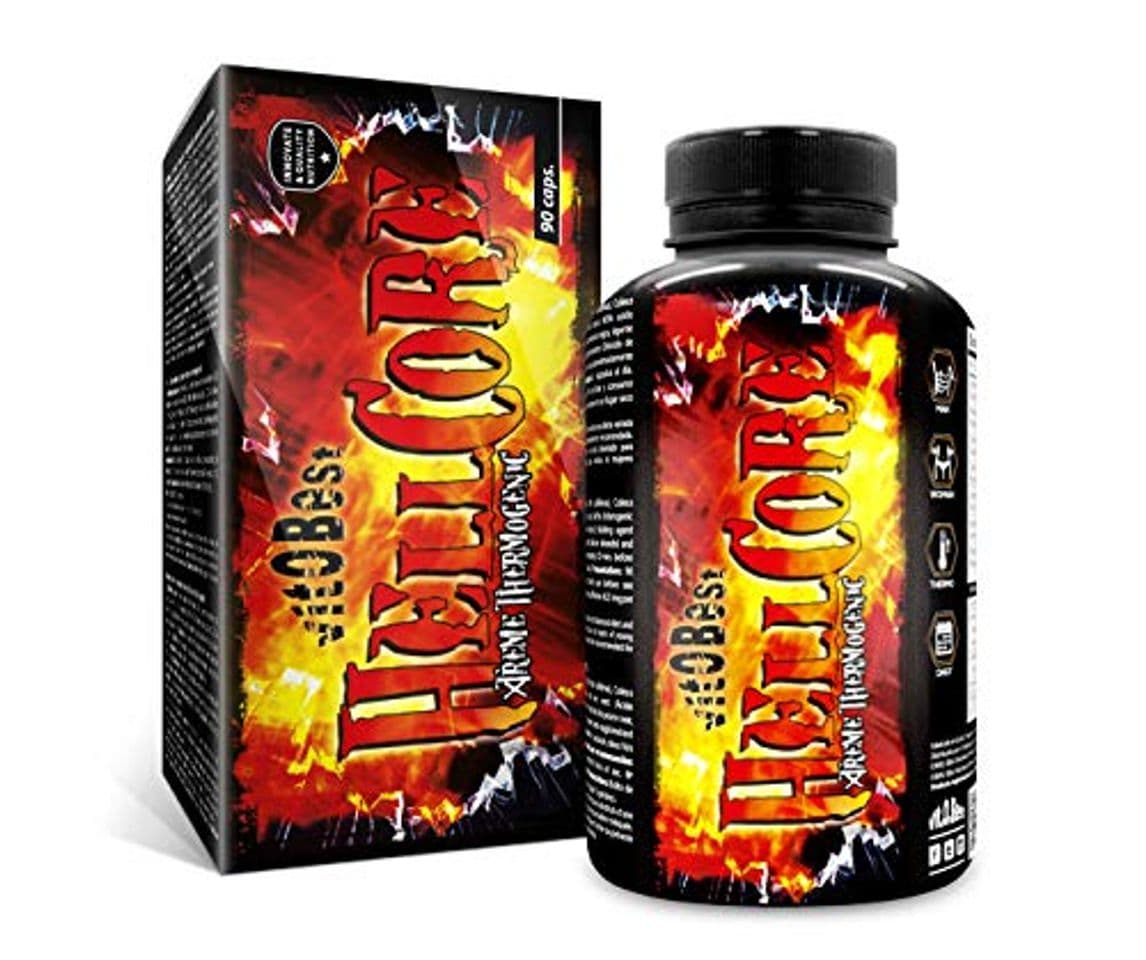 Product Quemagrasas HELLCORE - Producto de Calidad Optima y Quemagrasas Potente para Adelgazar