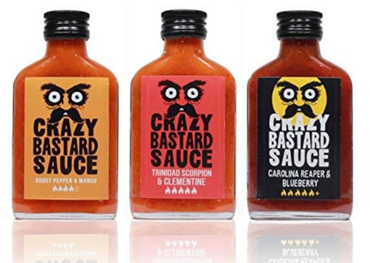 Product Crazy Bastard Sauce - Set of 3 - Ghost Pepper