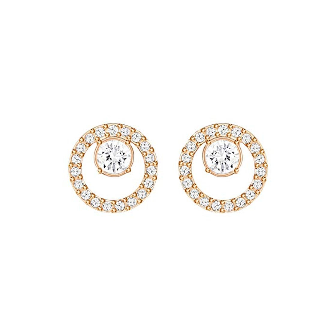 Fashion Swarovski Pendientes Creativity Circle