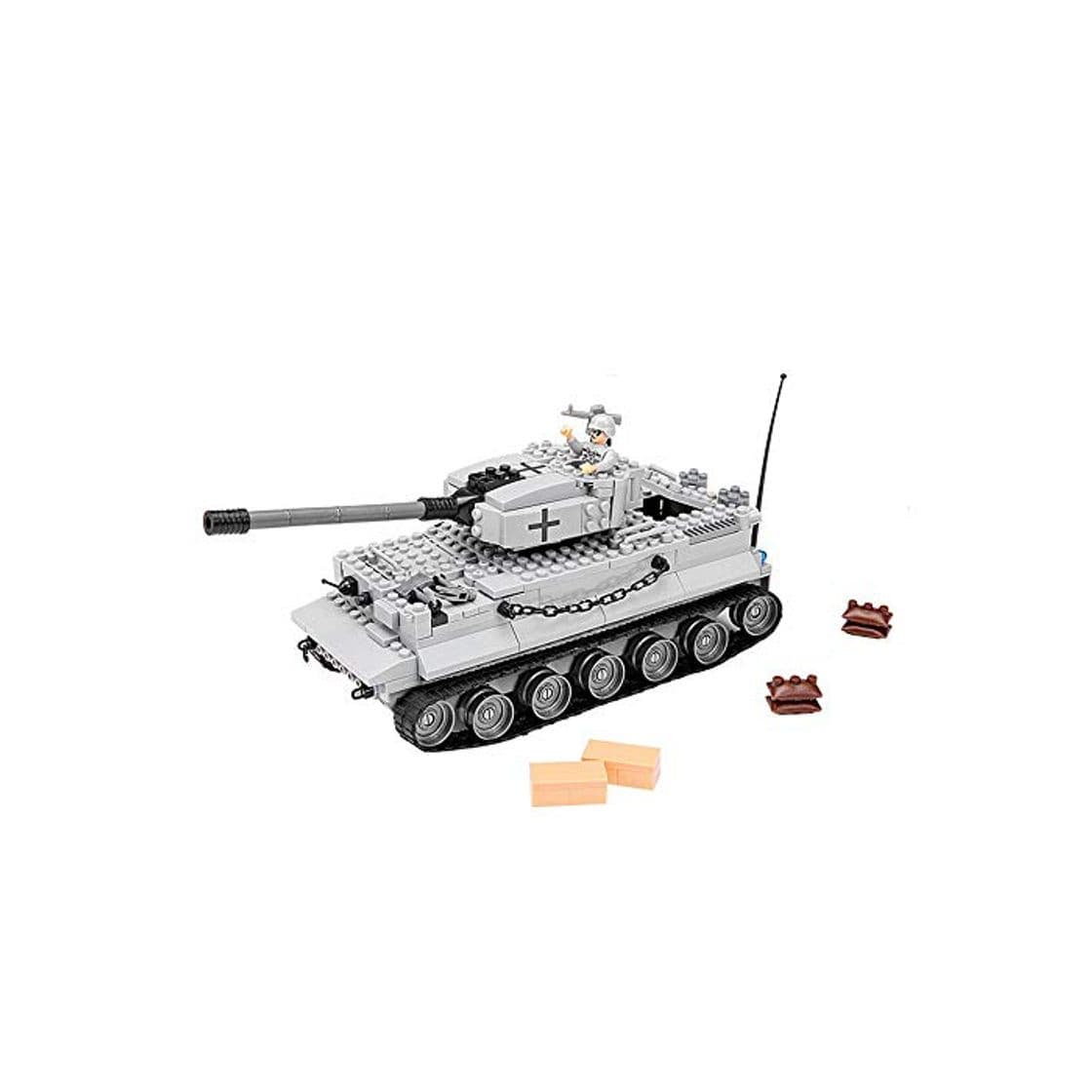 Producto 350 unids Bloques de construcción Militar Montaje Bloque Coche Tanque protección del Medio Ambiente niños Puzzle Juguete de Regalo