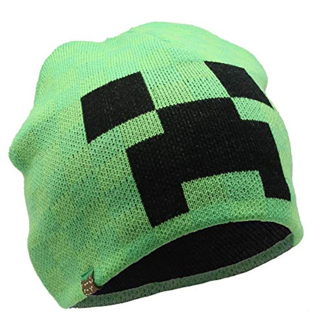 Moda Minecraft Gorro de Punto Creepers Gorra para Niños y Niñas Gamers Accesorios