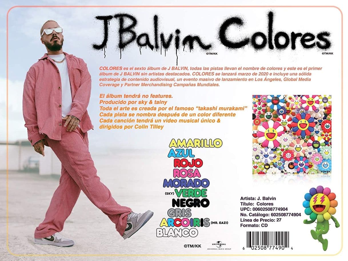 Music J Balvin publica su disco 'Colores' y es justo lo que el mundo necesita