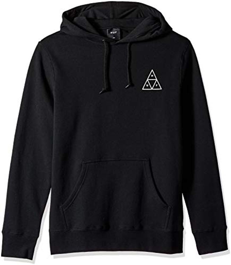 Moda HUF Triple Triangle Sudadera con Capucha Black