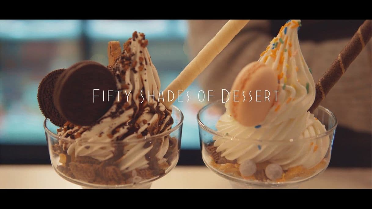 Fashion Fifty shades of Dessert | Aesthetic dessert cafe vlog - YouTube