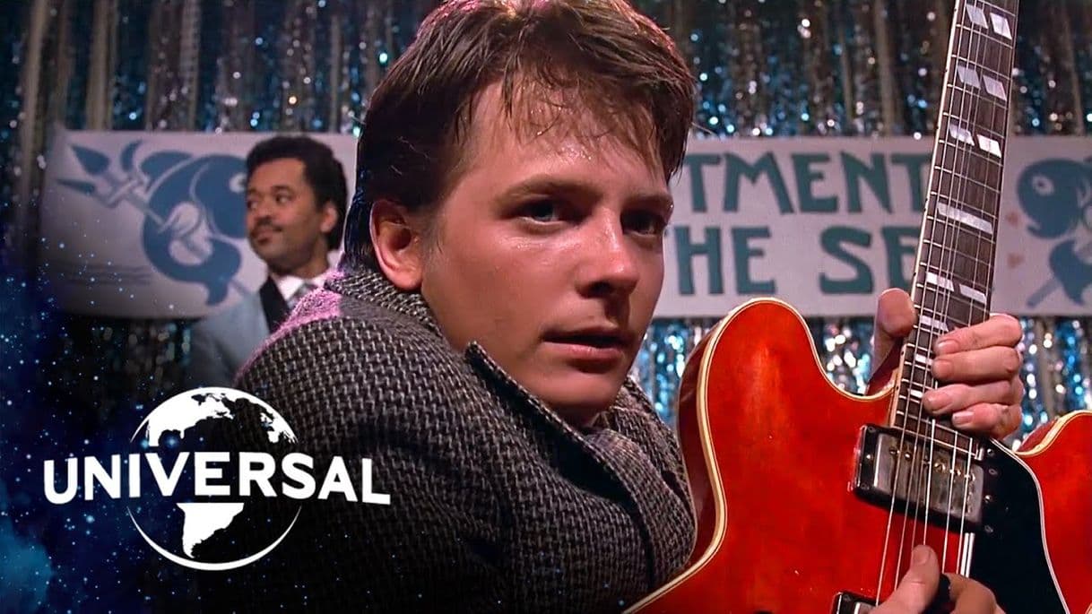 Fashion Back to the Future,  guitar scene