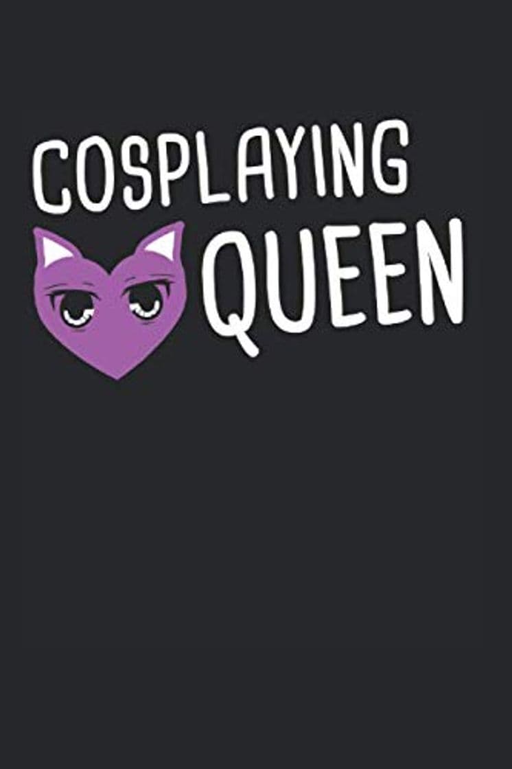 Libro Cosplaying Queen: Cosplay Queen & Cosplayer Notizbuch 6'x9' Japan Geschenk für Hentai & Furry