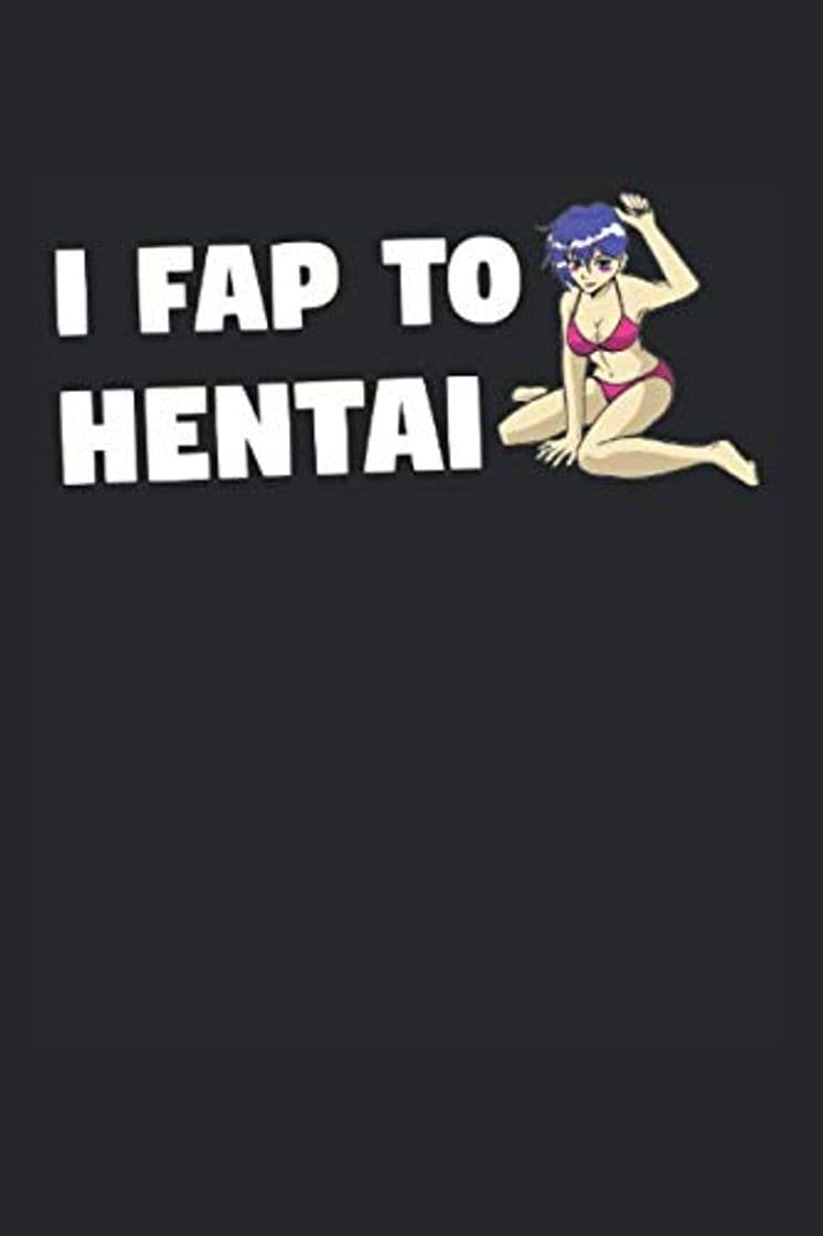 Libro I Fap To Hentai: Hentai & Ahegao Notizbuch 6'x9' Waifu Geschenk für Ecchi & Cosplay