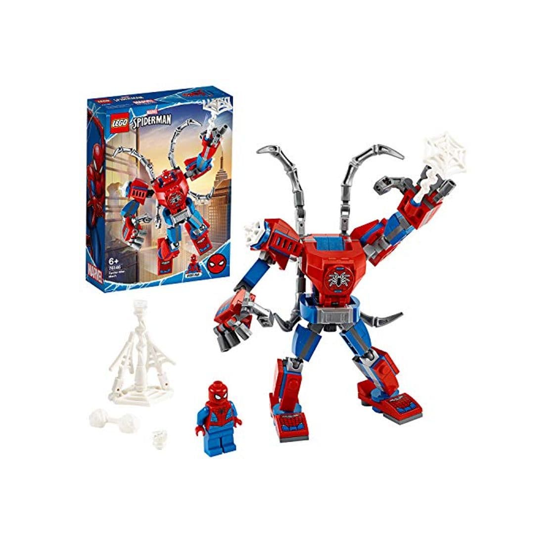 Producto LEGO Super Heroes - Armadura Robótica de Spider-Man, Set de Construcción de