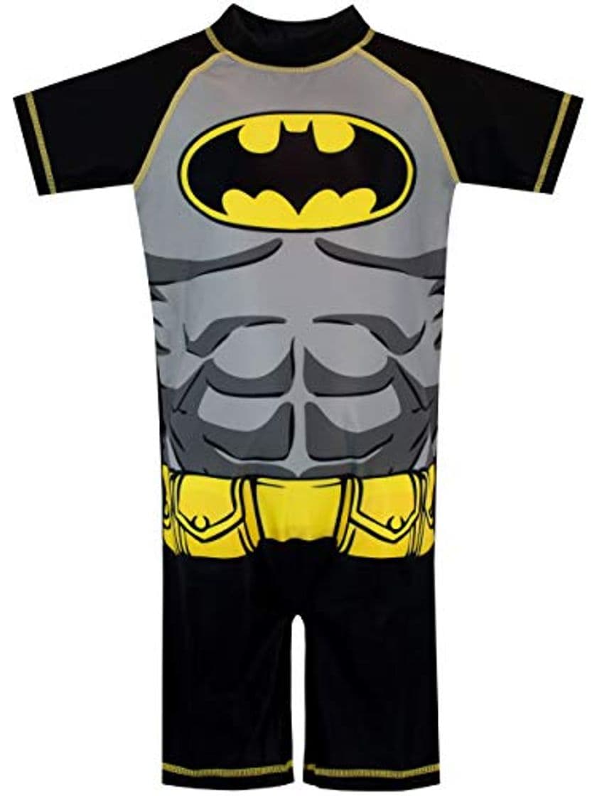 Moda DC Comics Bañador para Niño Multicolor Batman 2