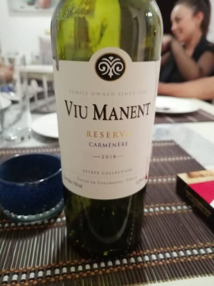 Moda Vino carmenere Viu Manent reserva 2018