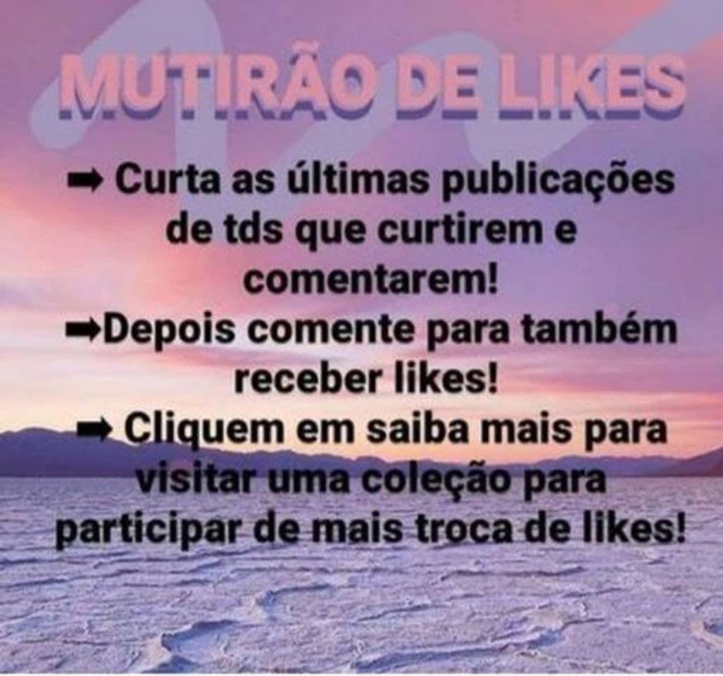 Fashion troca de likes e follow 