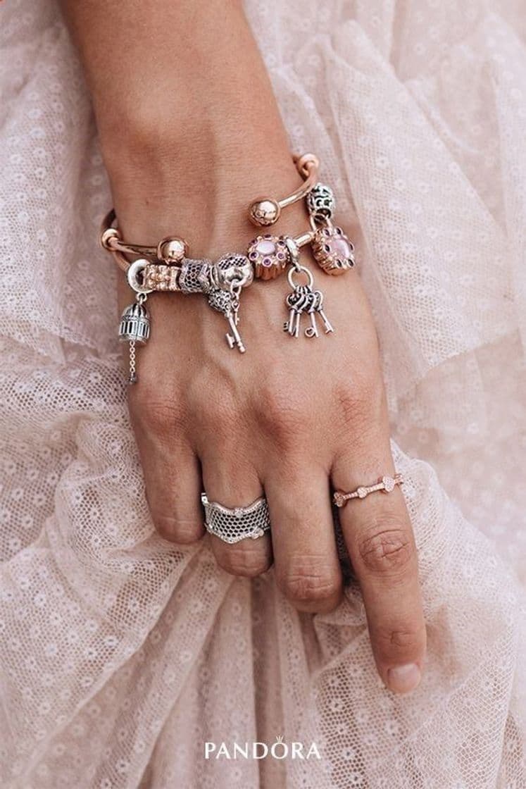 Fashion Pandora Moments - Pulsera de Mujer de Plata de Ley