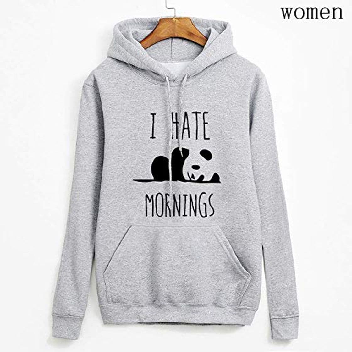 Moda Generic Brands 2020 New Tracksuis Moda Mujer Sudaderas con Capucha de Manga Larga Moleton Feminino Fleece Hoodies Panda Sudadera   Mujer