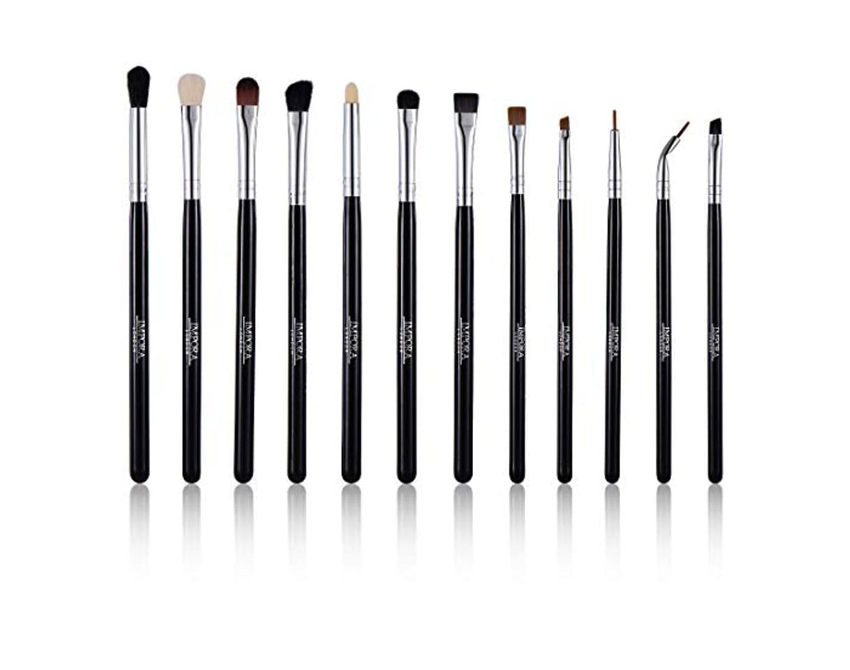 Belleza Set de Brochas para Maquillaje de Ojos por Impora London. Incluye