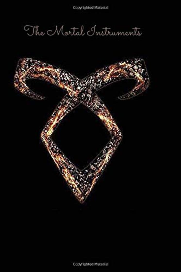 Libro The Mortal Instruments: Shadowhunters, City of Bones, runes, notebook, project