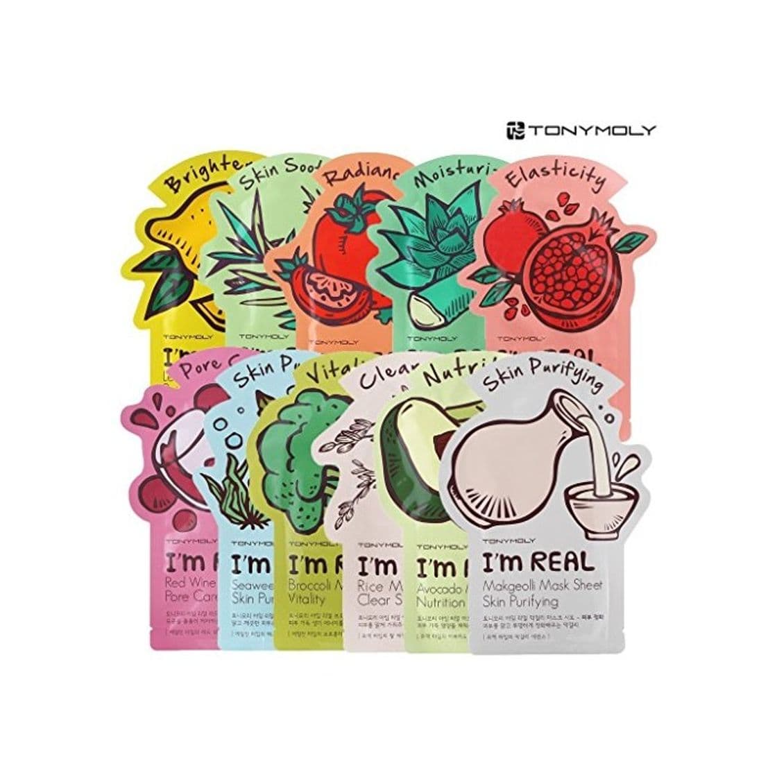 Belleza Máscaras faciales, de Tony Moly