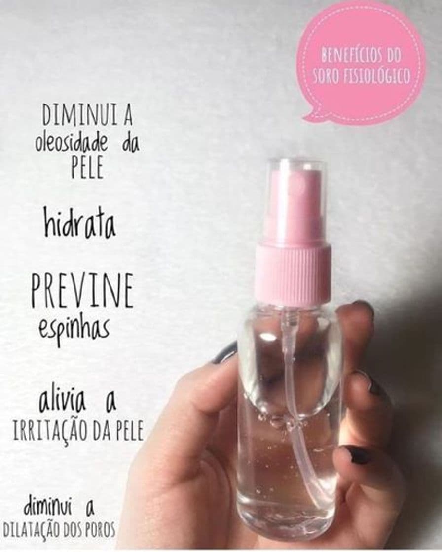 Moda BENEFÍCIO DO SORO FISIOLÓGICO 