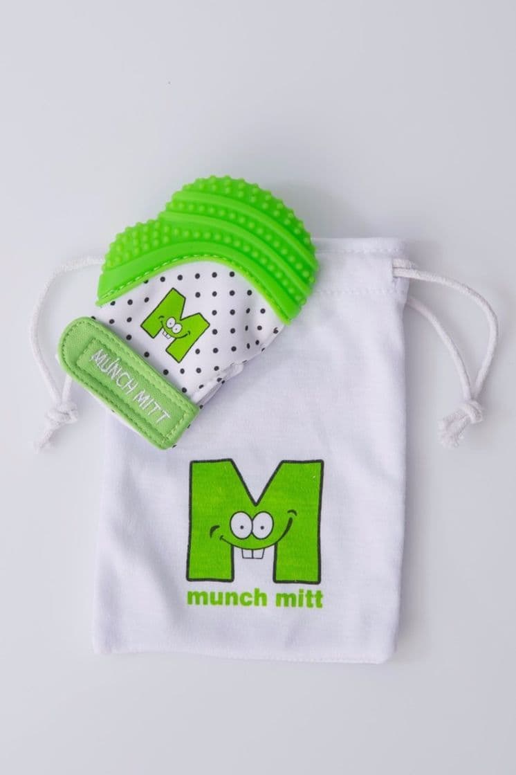 Product Mordedera Para Bebé Munch Mitt Verde 