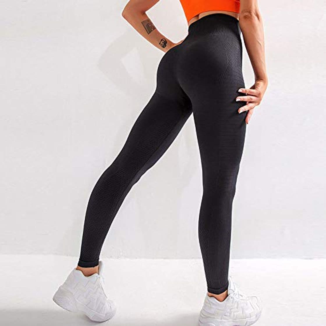 Product GHFK Pantalones de Yoga Seamless Sport Legging Women Tummy Control Push Up