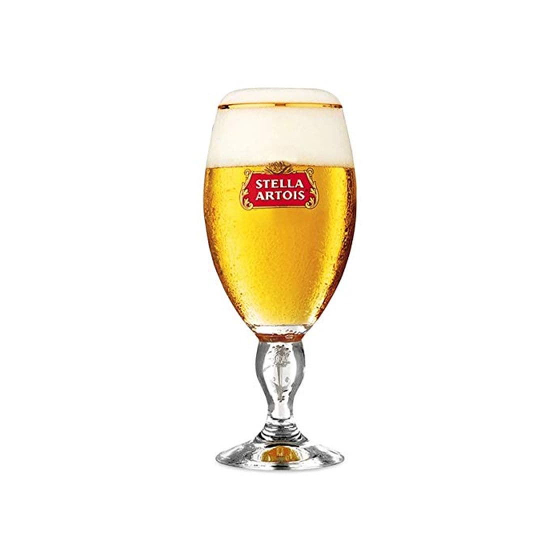 Producto Stella Artois - Copas de cerveza con cáliz, diseño de arpa en