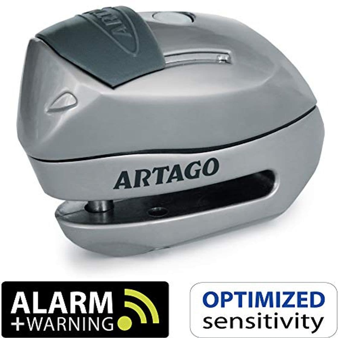 Product Artago 24S.6M Candado antirrobo Moto Disco Alarma 120 db Warning Inteligente