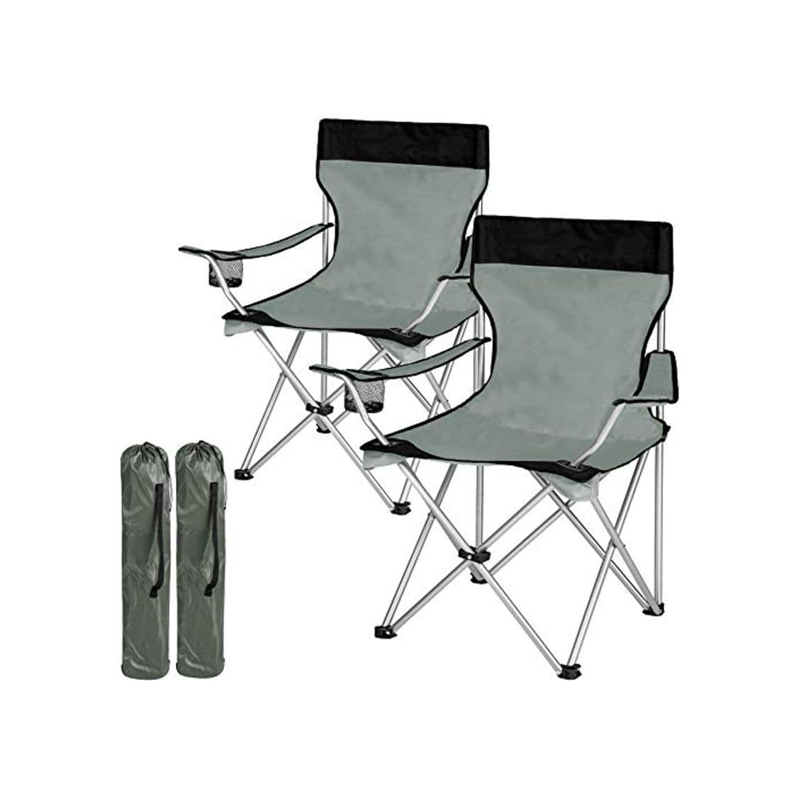 Product TecTake Silla de Camping Plegable