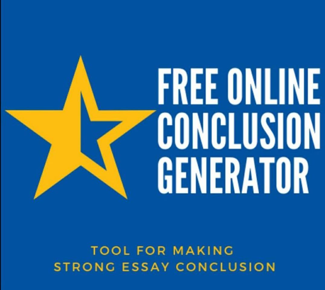 Moda Conclusion Generator Tool to Finish your Essay Properly