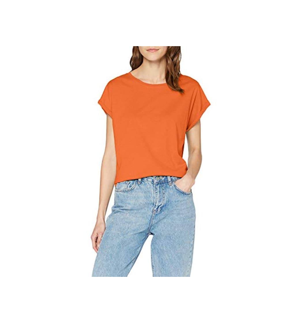 Producto Urban Classics Ladies Extended Shoulder tee, Camiseta para Mujer, Naranja