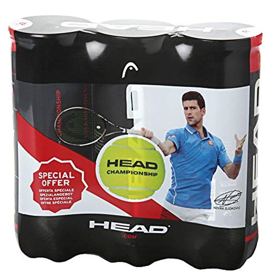 Producto Head 3B T.I.P. Red Pelota de Tenis