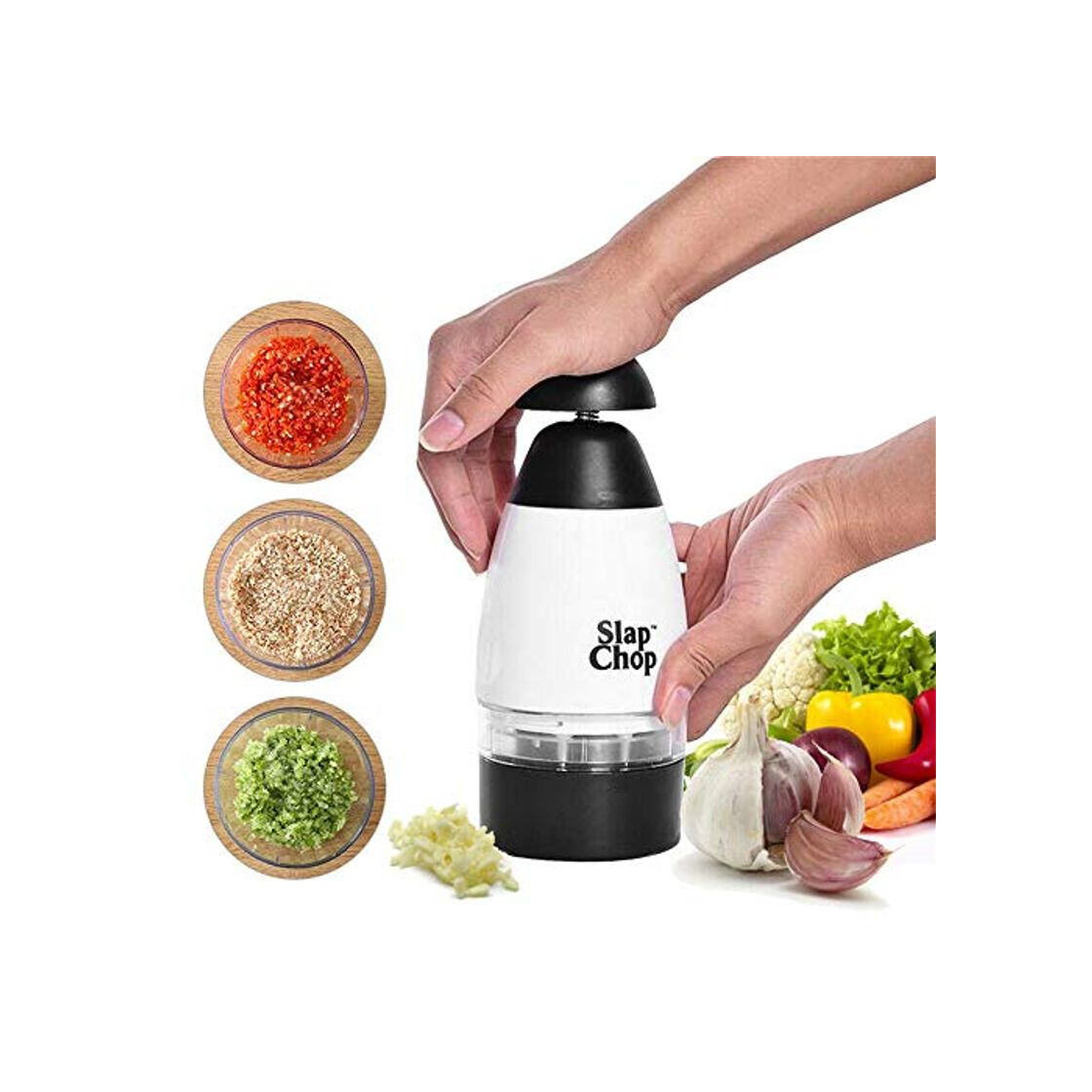 Producto Prensa de ajo Chopper Vegetal Trituradora de ajo Herramienta de cocina Manual Vegetable Crusher Trituradora multifuncional