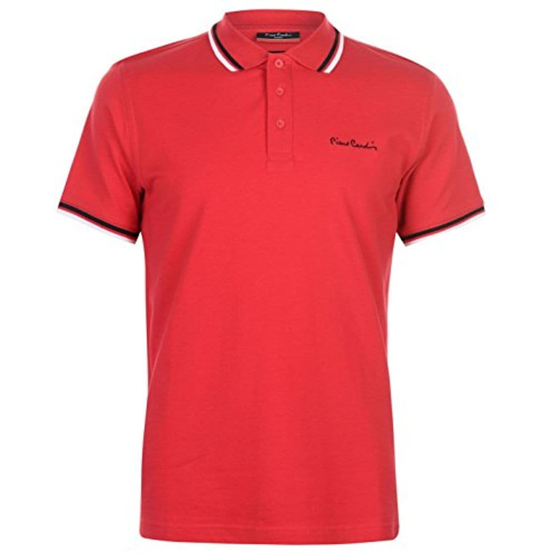 Producto Pierre Cardin Hombre Tipped Camisa Polo Rojo M