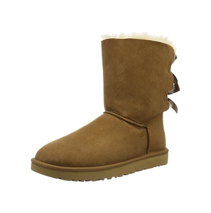 Fashion UGG Australia W Bailey Bow II, Botas para Mujer, Marrón