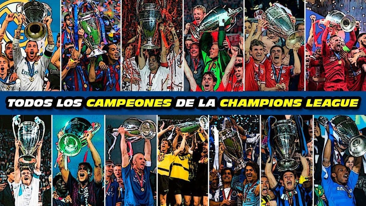 Fashion Todos los CAMPEONES de la CHAMPIONS LEAGUE (1993-2019 ...