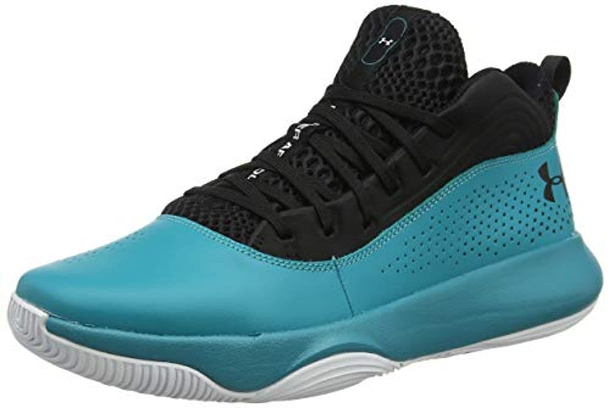 Fashion Under Armour UA Lockdown 4, Zapatos de Baloncesto para Hombre, Negro