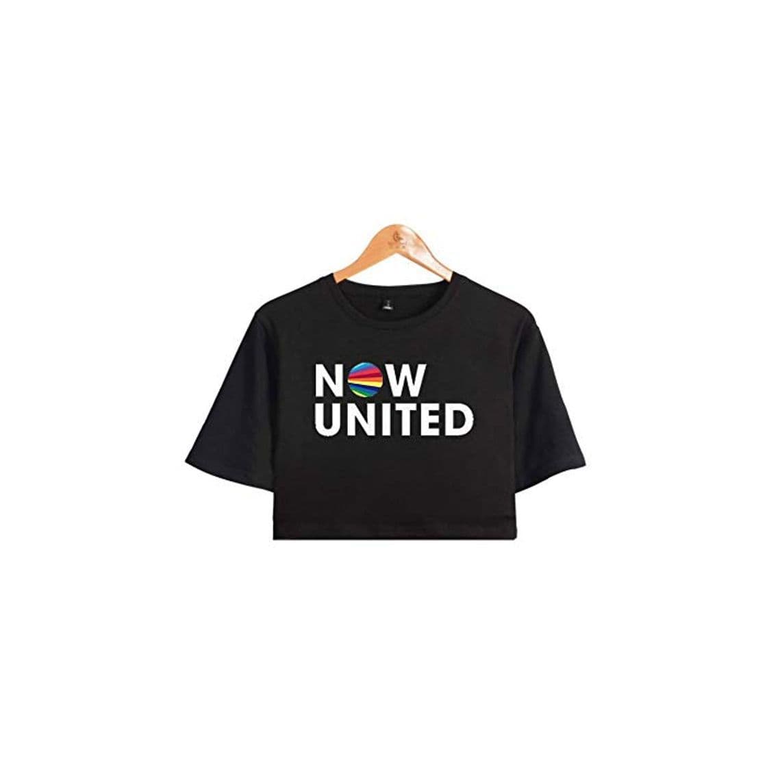 Producto WAWNI Now United -Better Album Crop Top Expuesto ombligo Camiseta O-Neck Now