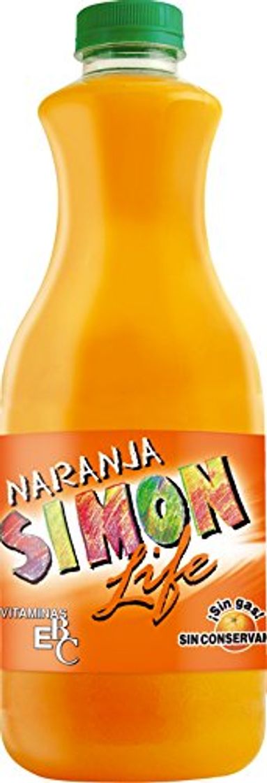 Producto Refresco Simon Life - Naranja 1