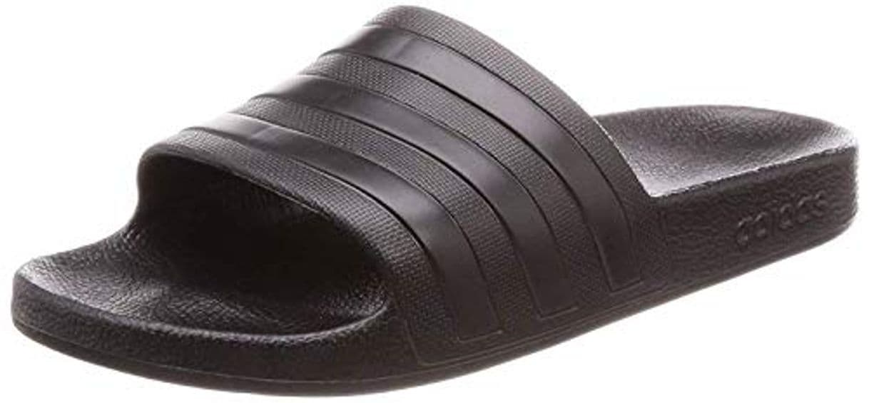 Moda Adidas Adilette Aqua, Zapatos de Playa y Piscina para Hombre, Negro