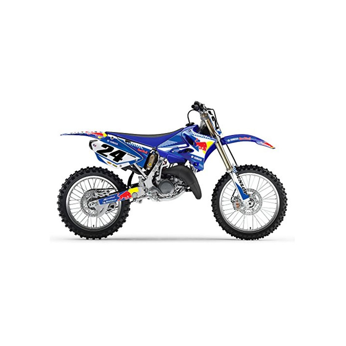 Producto Azul Bull MX Motocross Kit DE Decal para Yamaha YZ 125 250