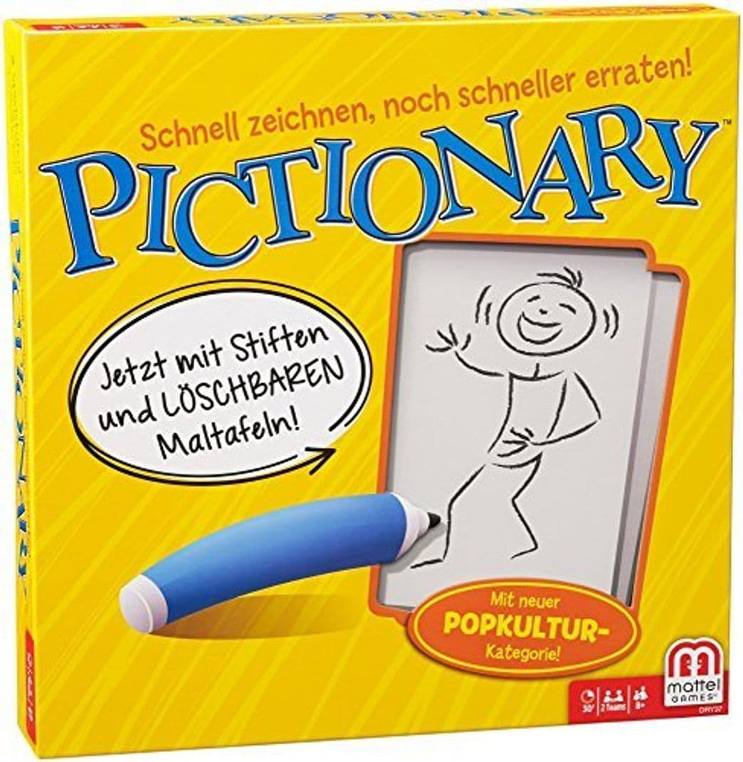 Producto Mattel Games Pictionary Juego de Mesa de Palabras - Juego de Tablero